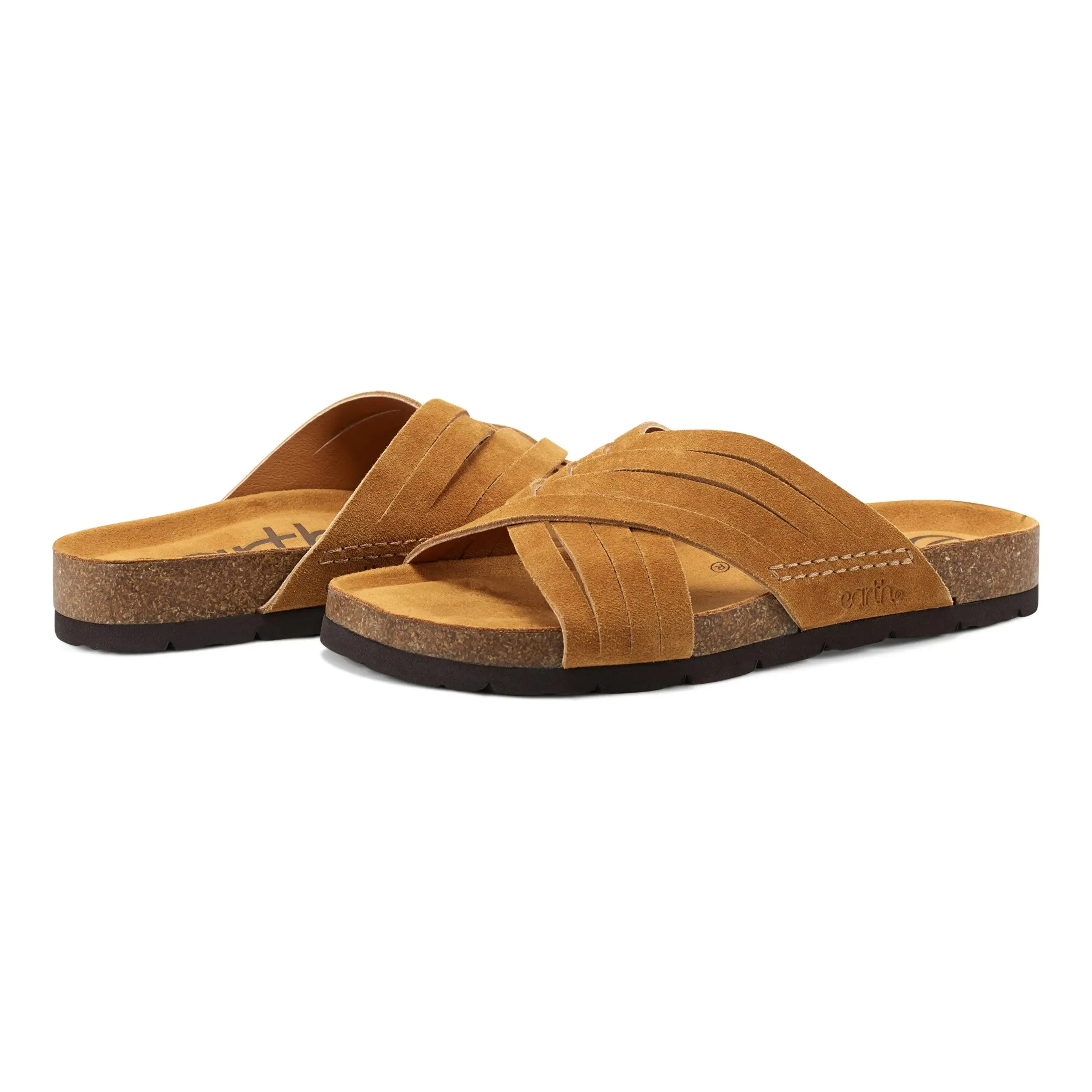 Atlas Square Toe Slip-on Strappy Casual Sandals