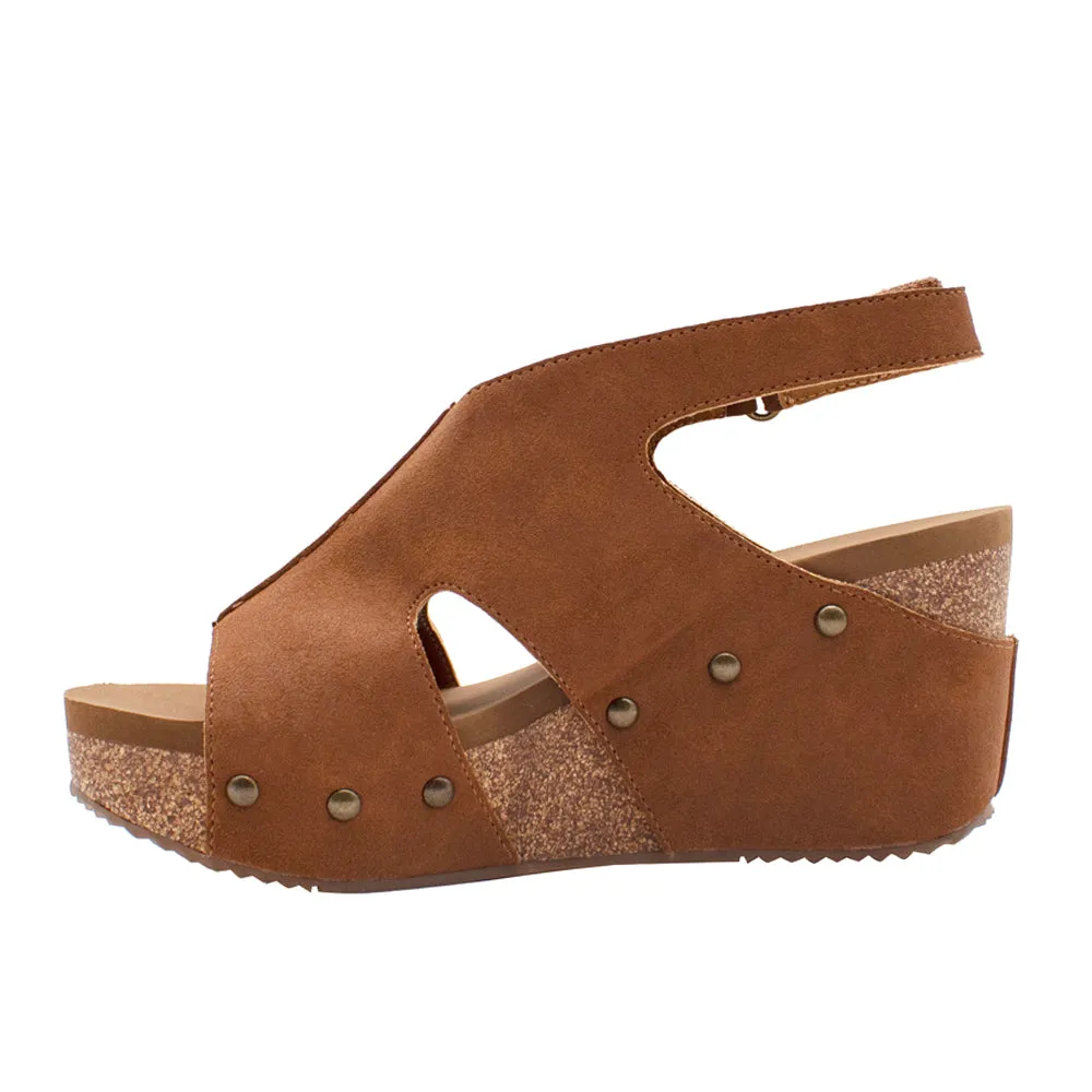 Beecher Sling Back Wedge Sandals