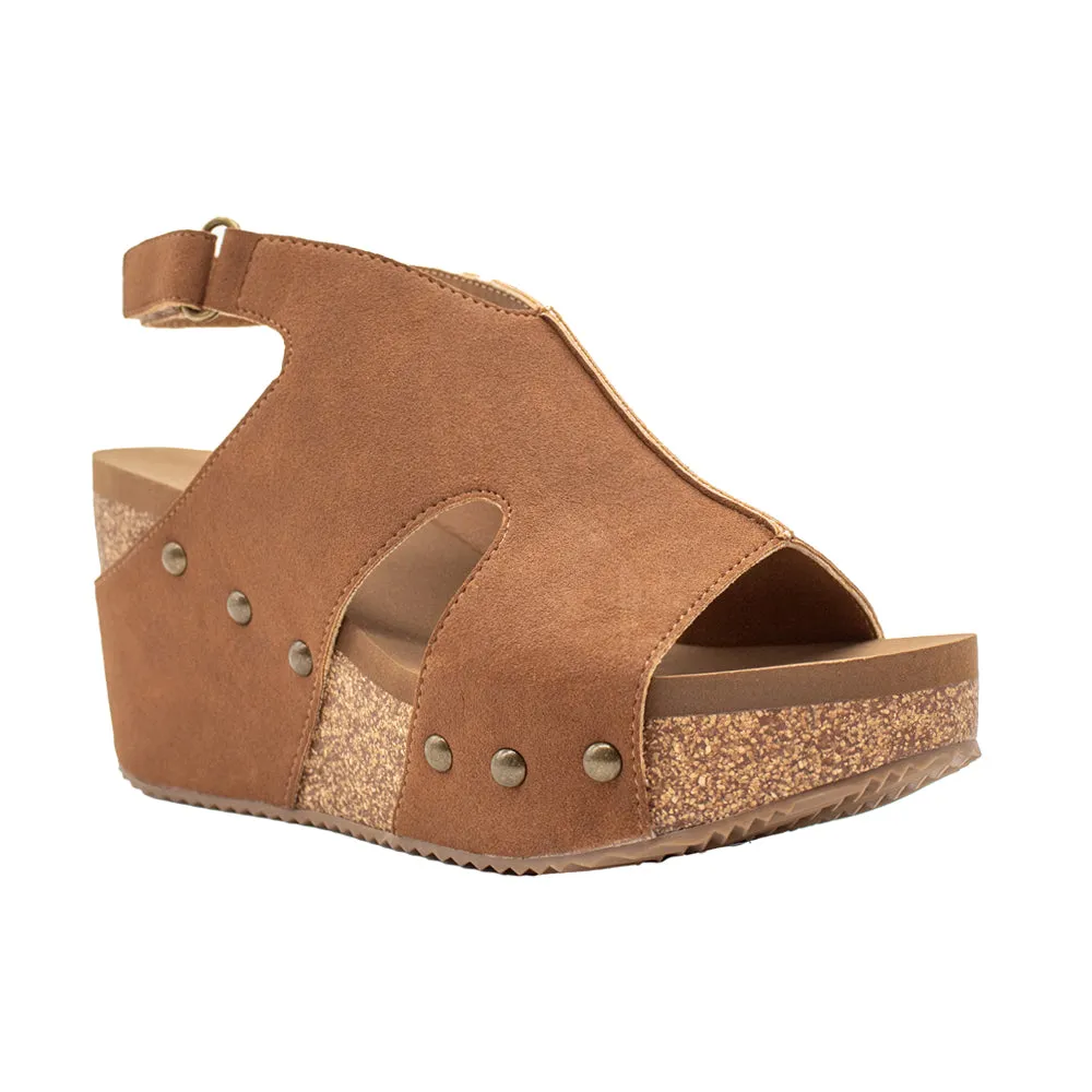 Beecher Sling Back Wedge Sandals