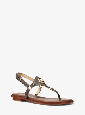 Casey Signature Logo Sandal