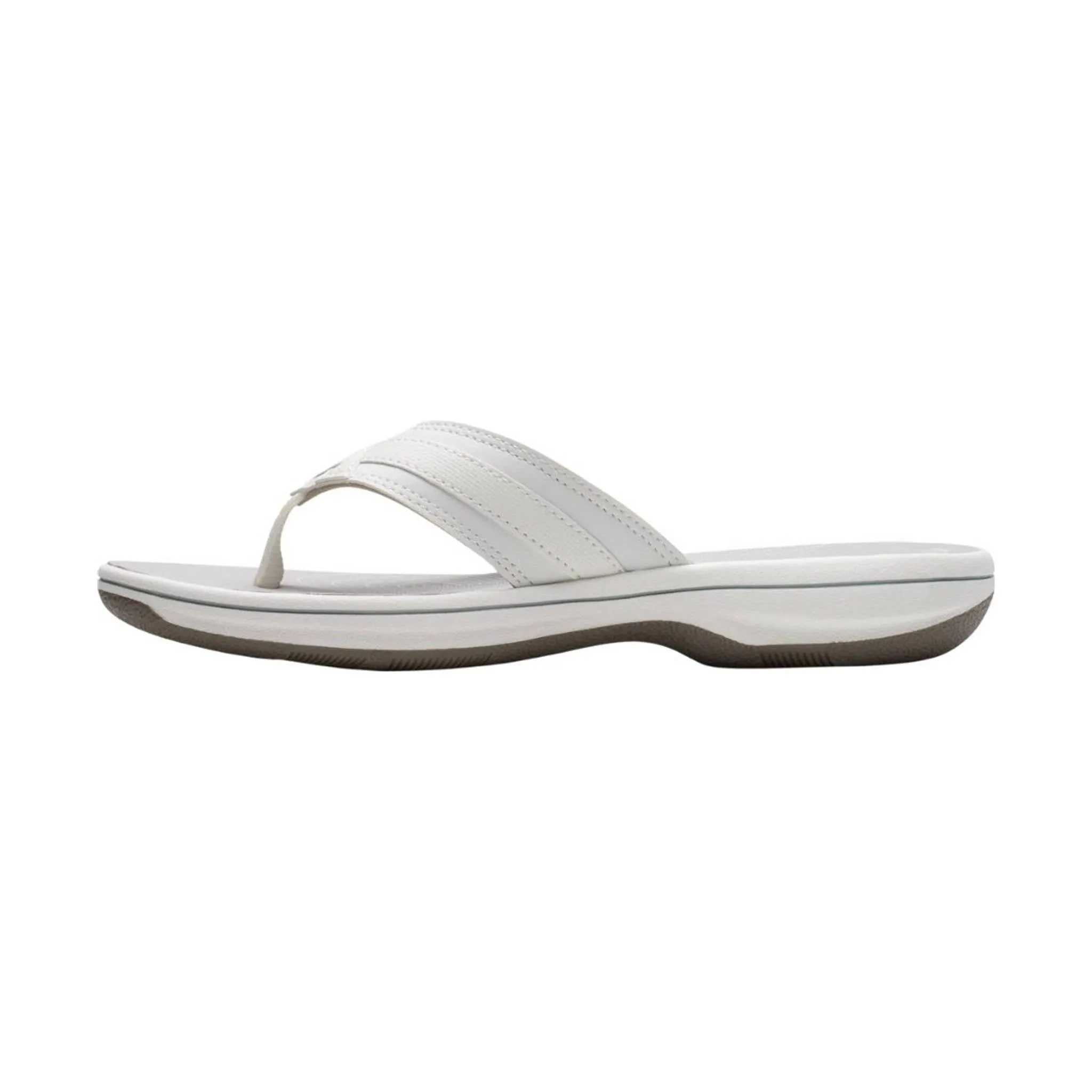 Clarks Women's Breeze Sea - White Synthetic