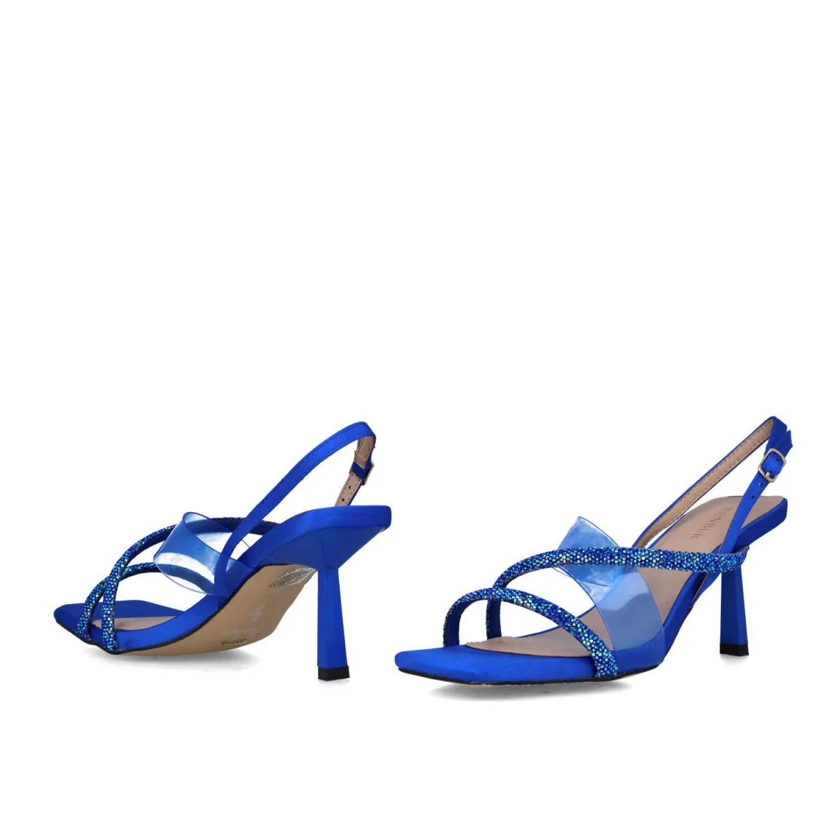 CRATER - Glamorous Gala Royal Blue Sandals