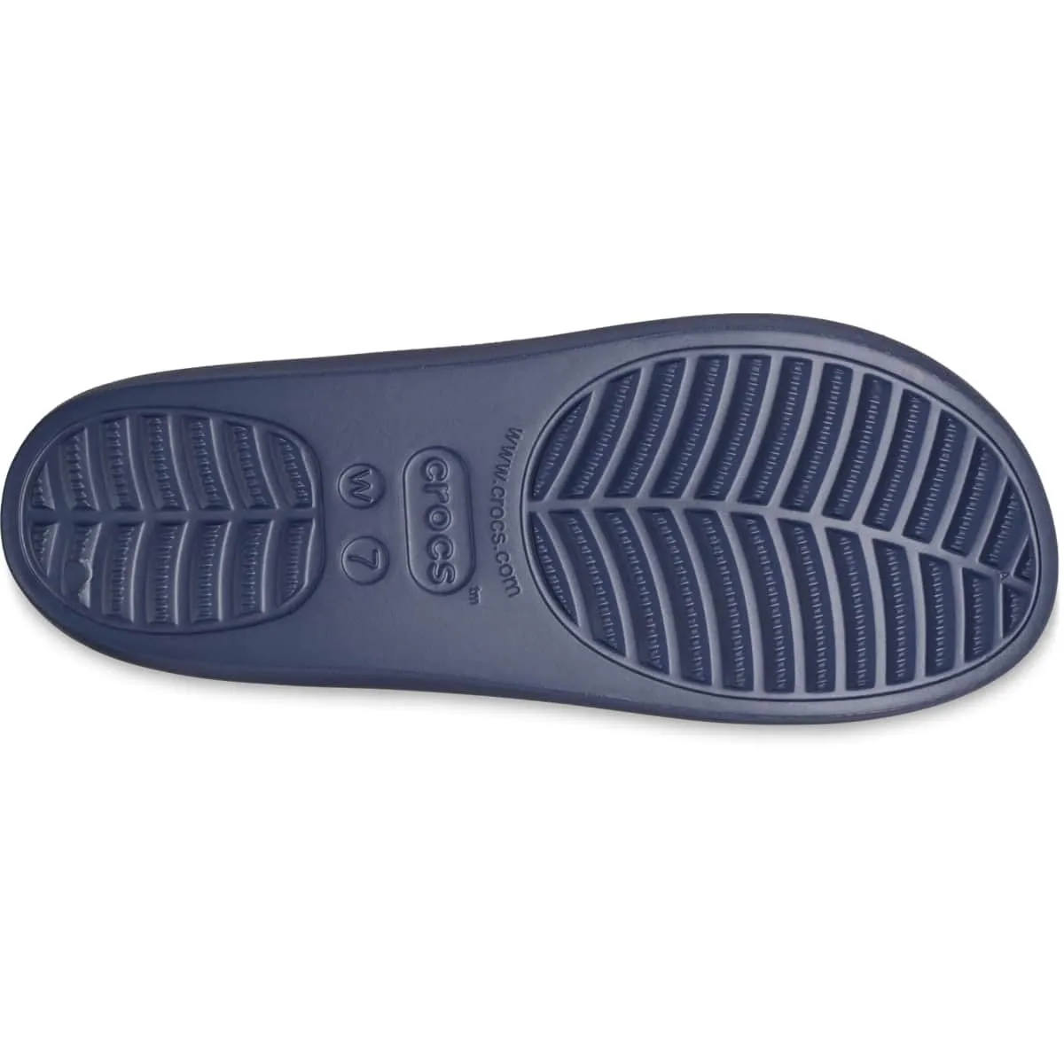 Crocs Baya Platform Sandal Navy