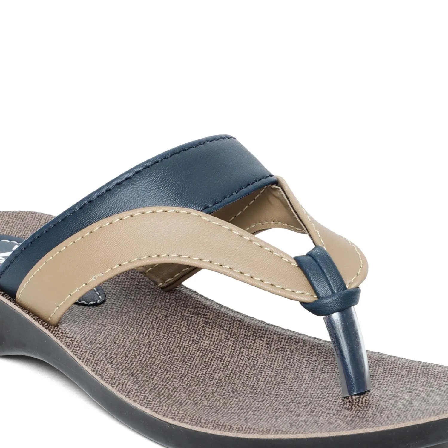 Girls' Tan P-Toes Sandal