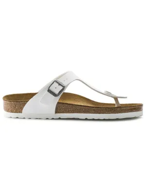 Gizeh Birko-Flor White Sandals