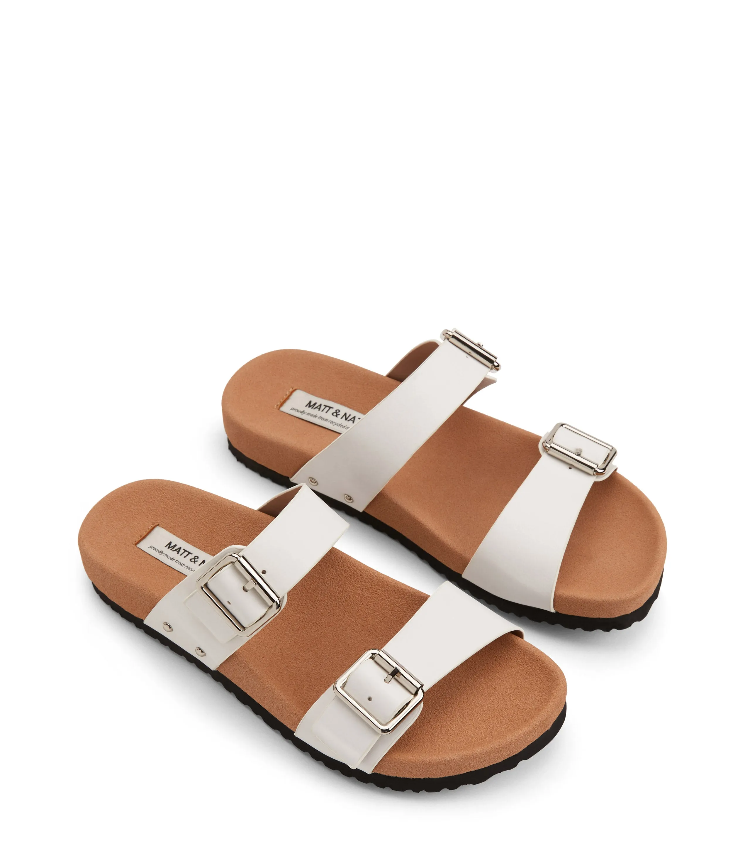 IBAKA Women's Vegan Buckle Sandals