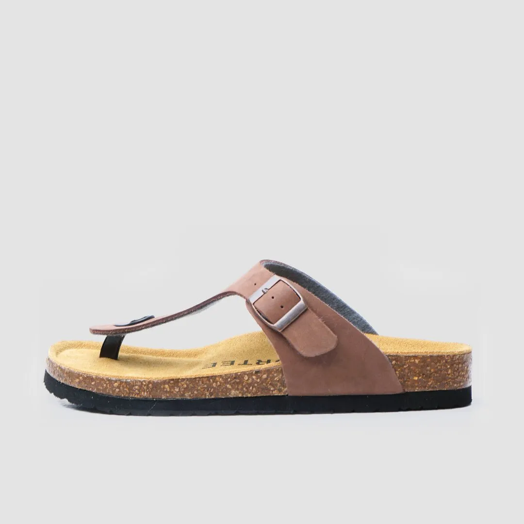 Ibiza Cork Sandal Espresso