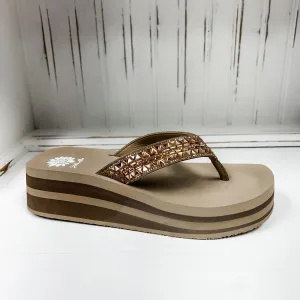 Kaduna Platform Sandal - Taupe