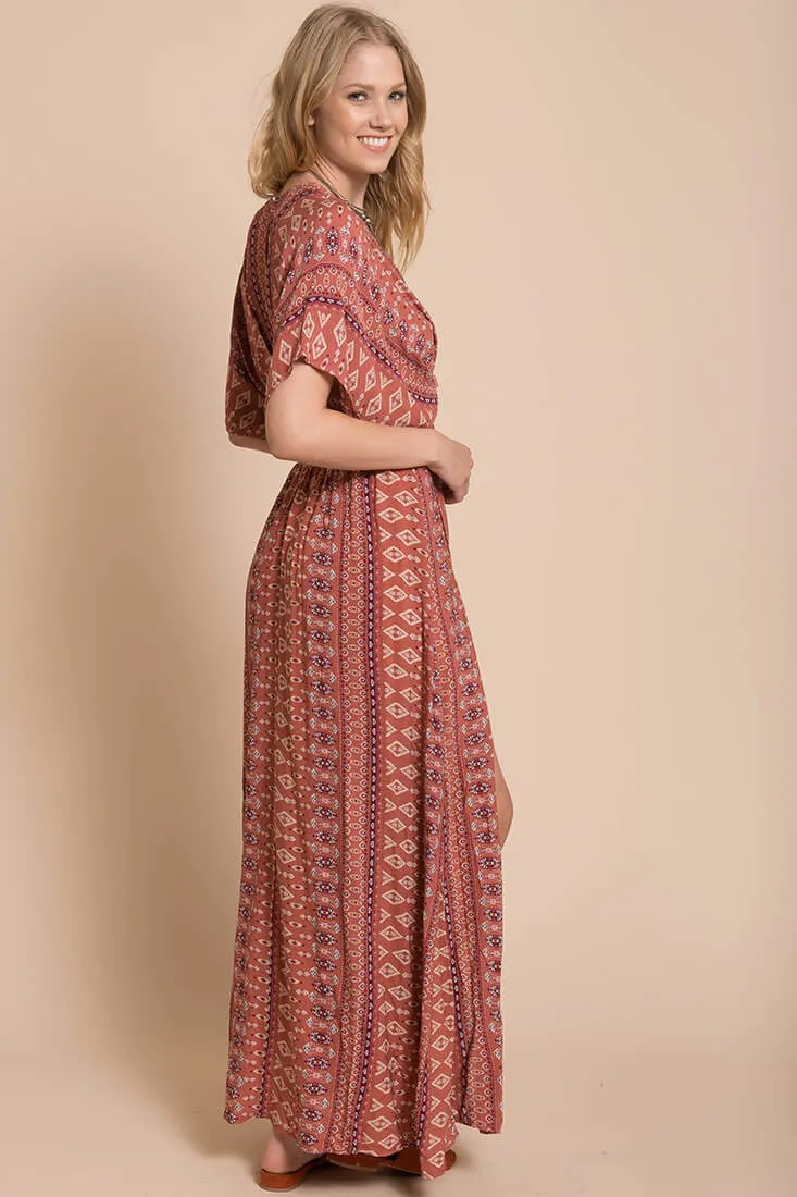 Libby Maxi Dress Rust