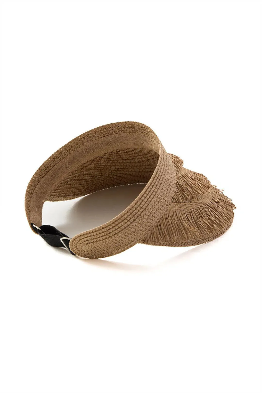 Lorielle – Summer fringe – Wide-brim visor