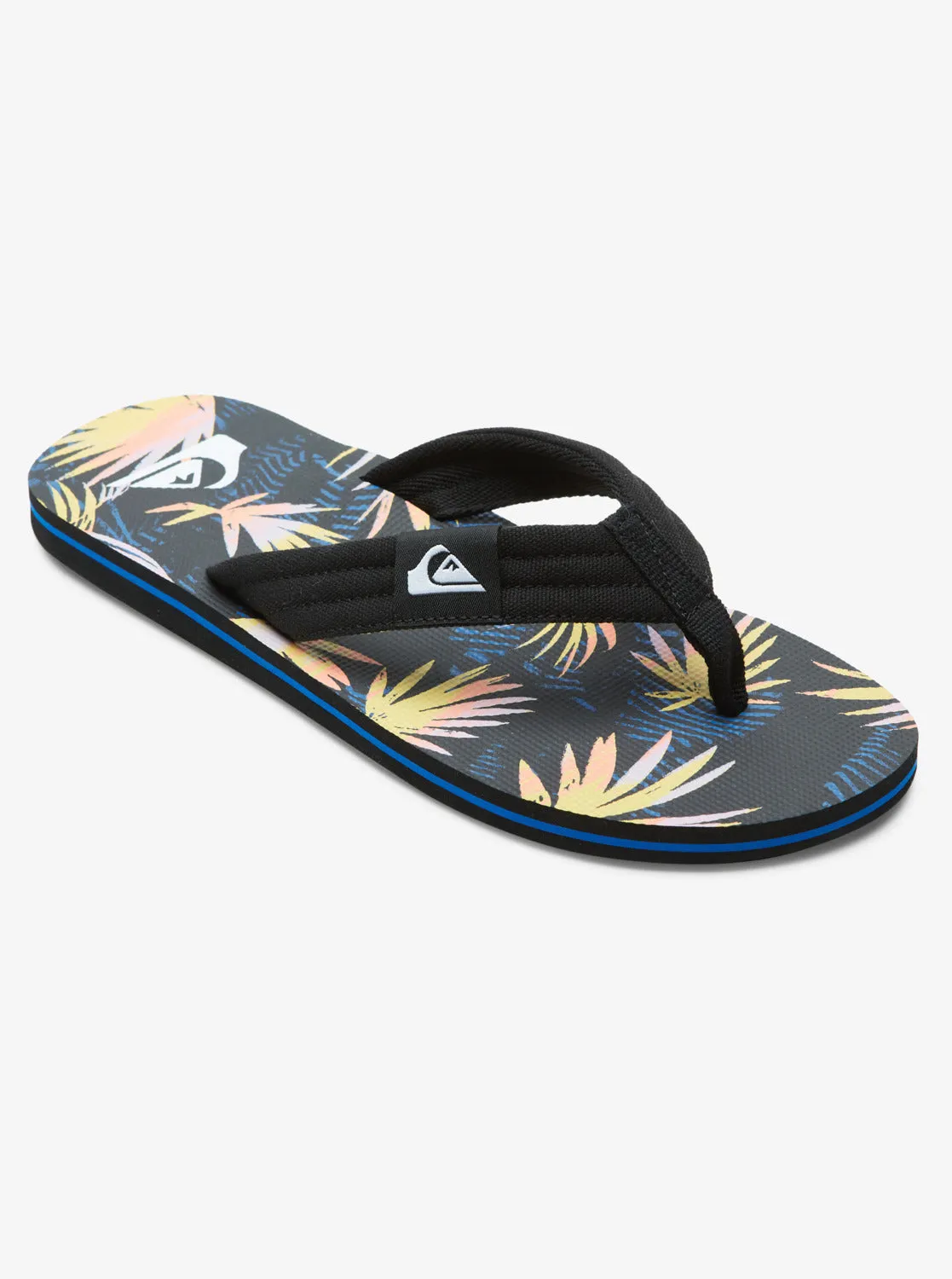 Molokai Layback Sandals - Black/Blue/Pink