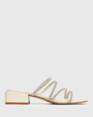 ODETTE Diamante Embellished Strappy Sandals