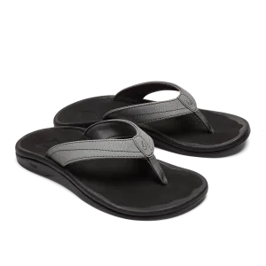 Olukai Ohana Charcoal Onyx Women's