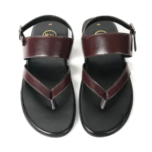 T-Rad Elastic Back Strap Sandals - Brown