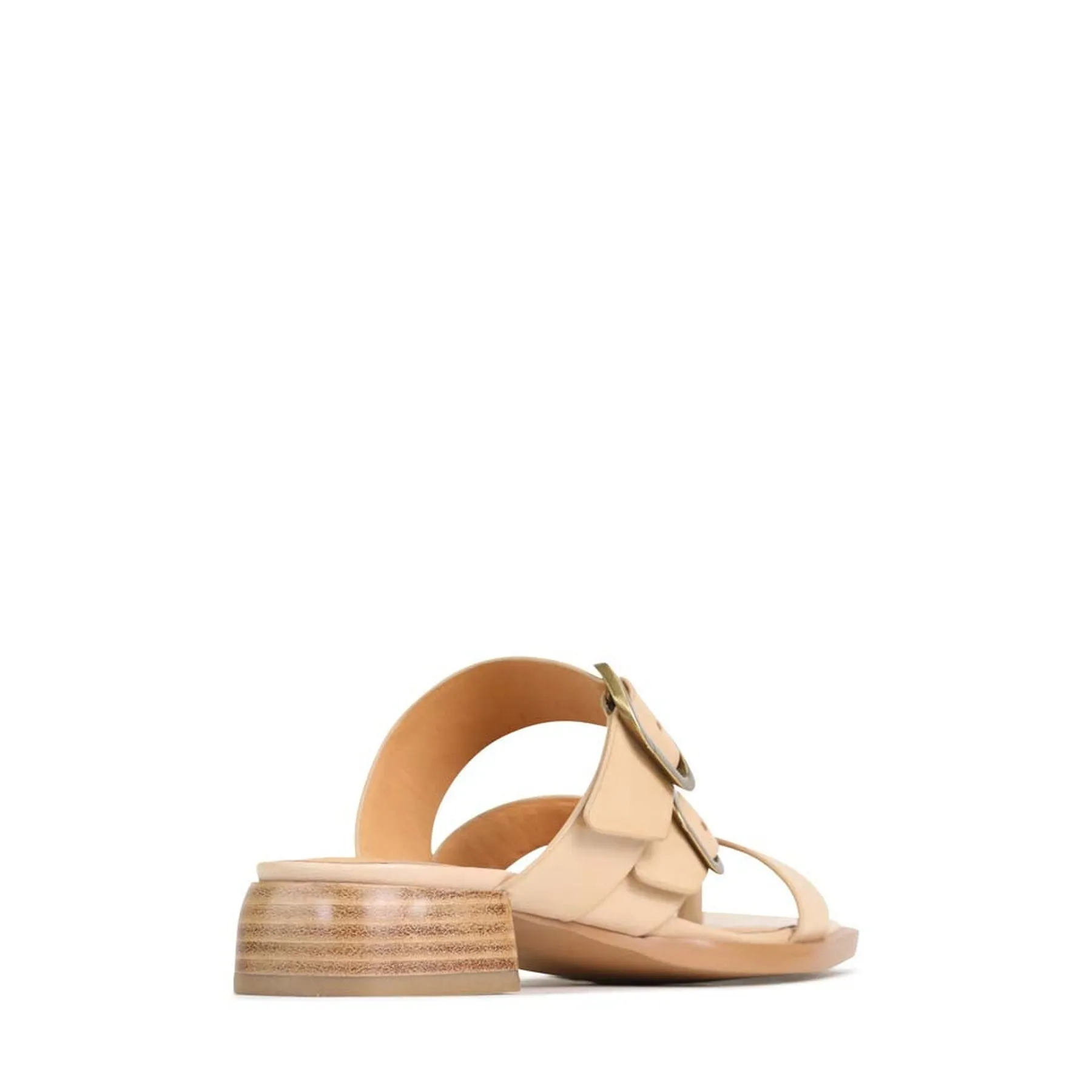 TEIA SLIDE SANDALS  LEATHER