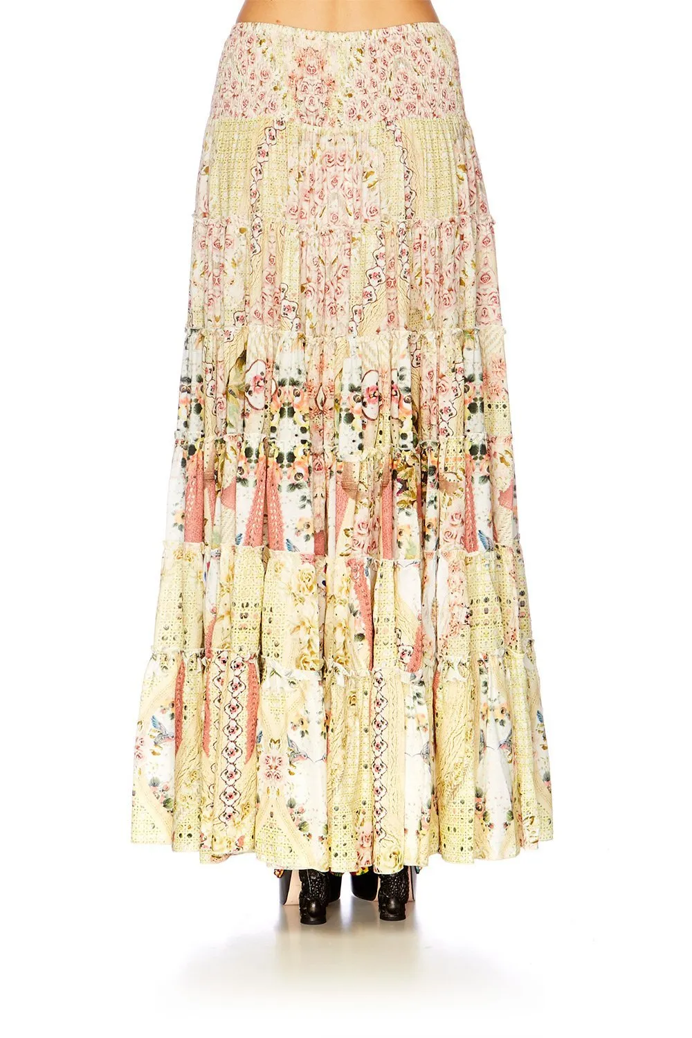 TIERED MAXI SKIRT MY SUMMER LOVE