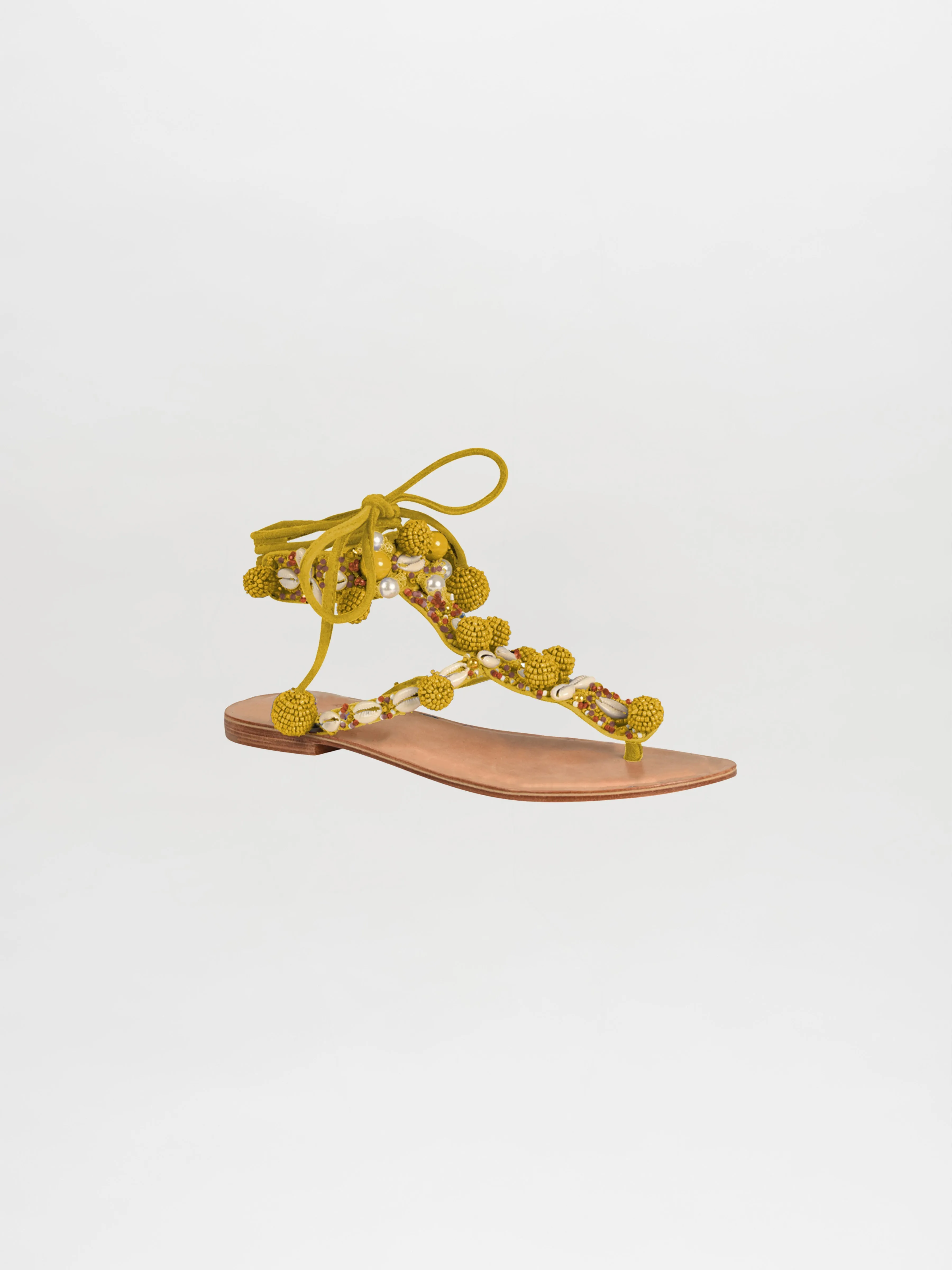 Tisha Sandals Mustard